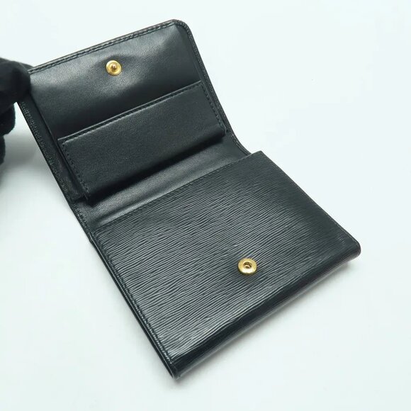 PRADA Black Leather Wallet 267-040925 - Picture 7 of 12